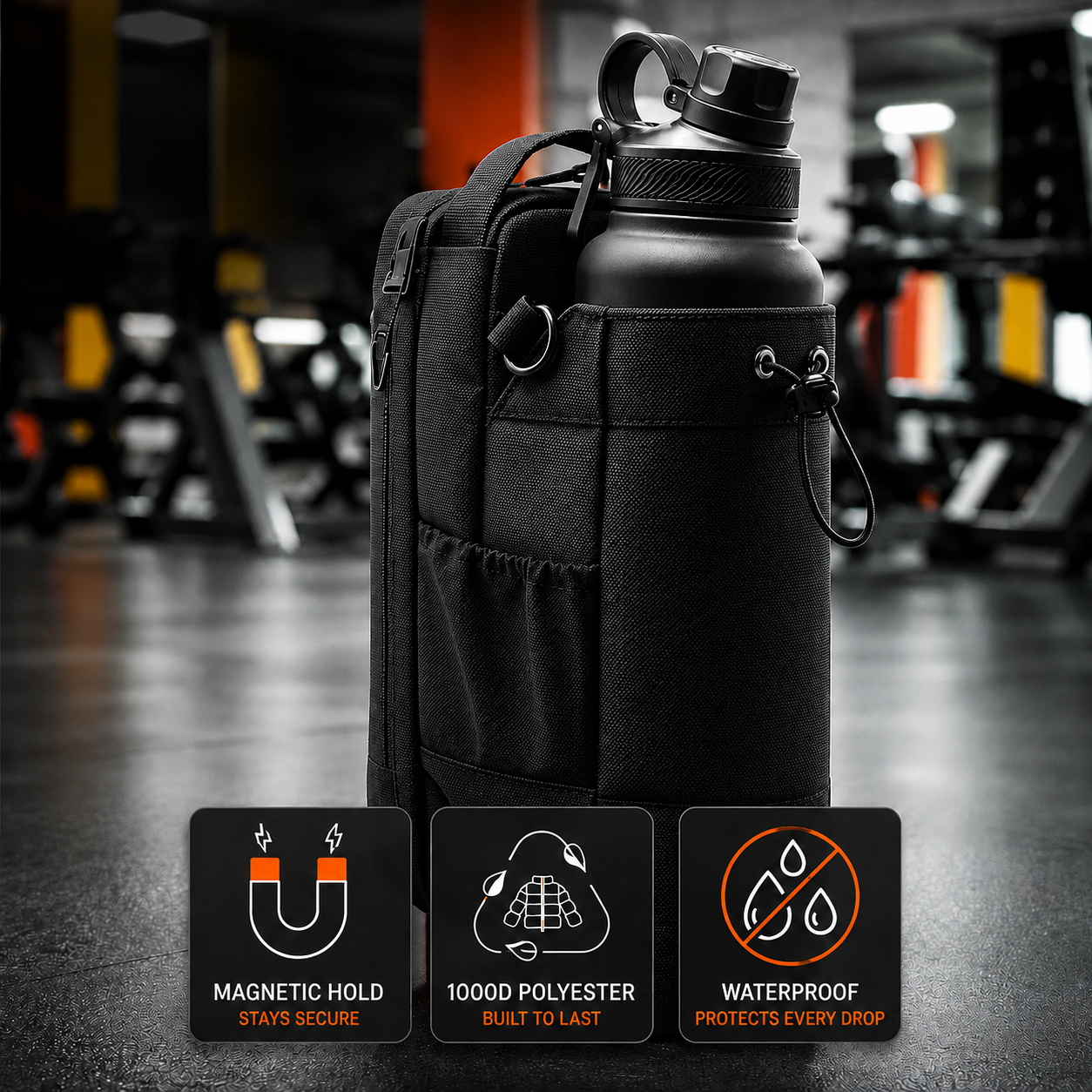 Veloxer™MagPack Magnetic Gym Bag