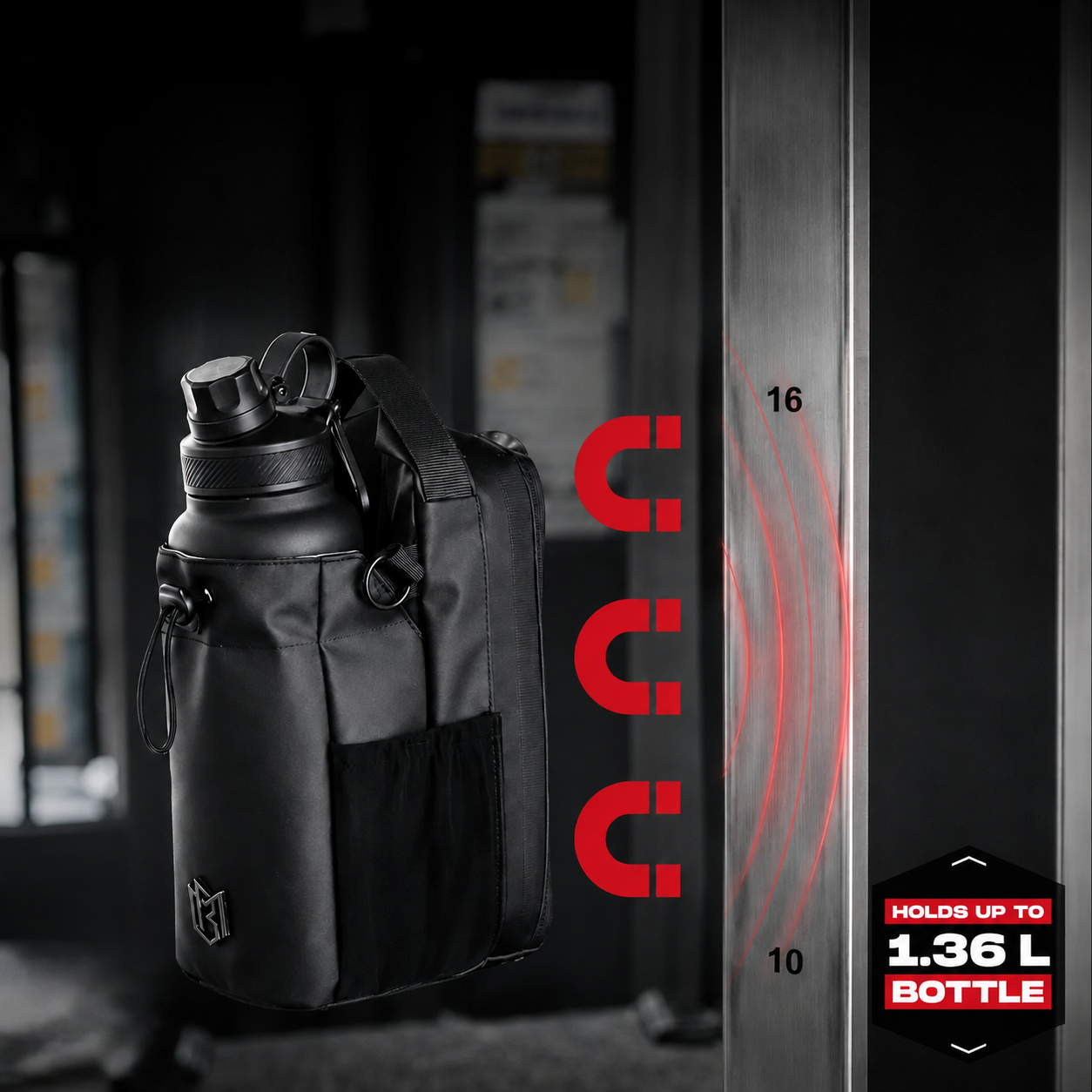 Veloxer™MagPack Magnetic Gym Bag