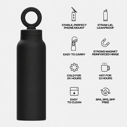 Veloxer™ Water bottle with MagSafe ring